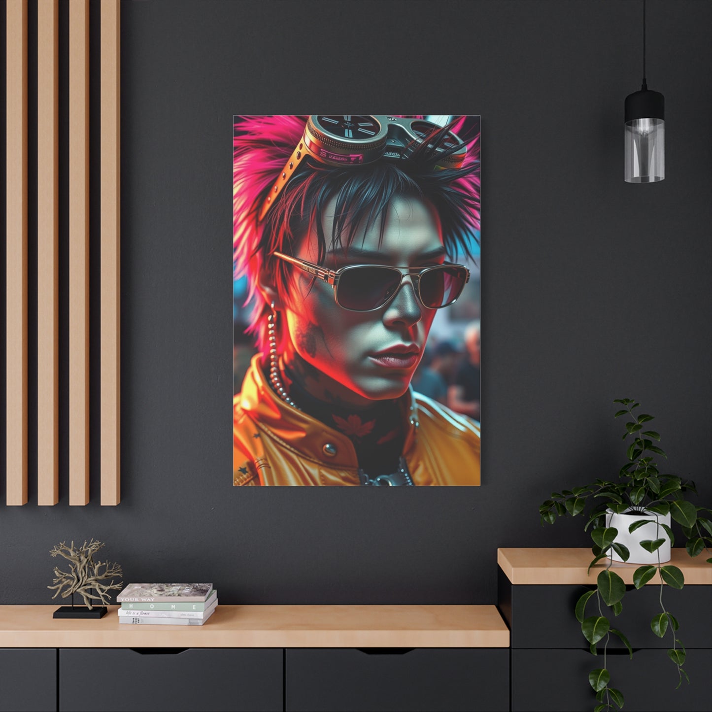 Avant-Garde Grit Art Wall Art & Canvas Print