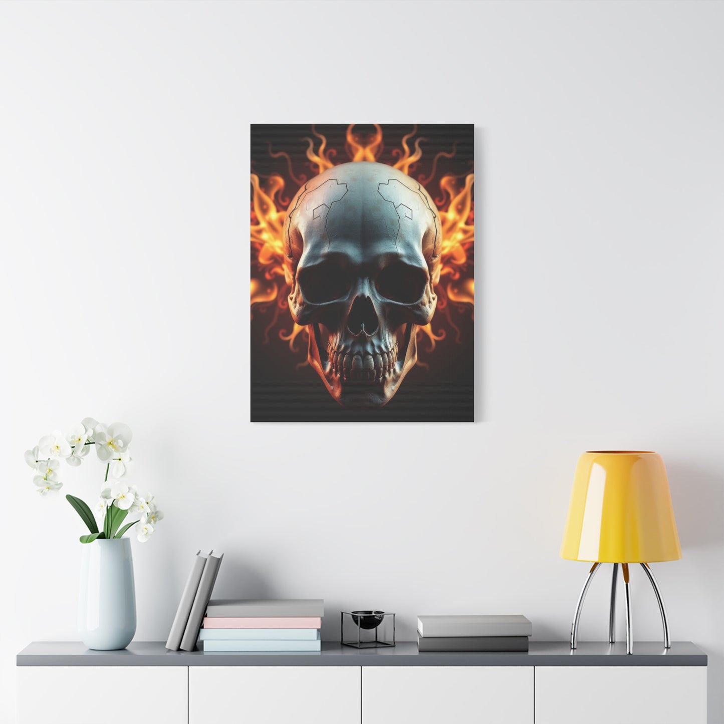 Exquisite Crania Display Wall Art & Canvas Print