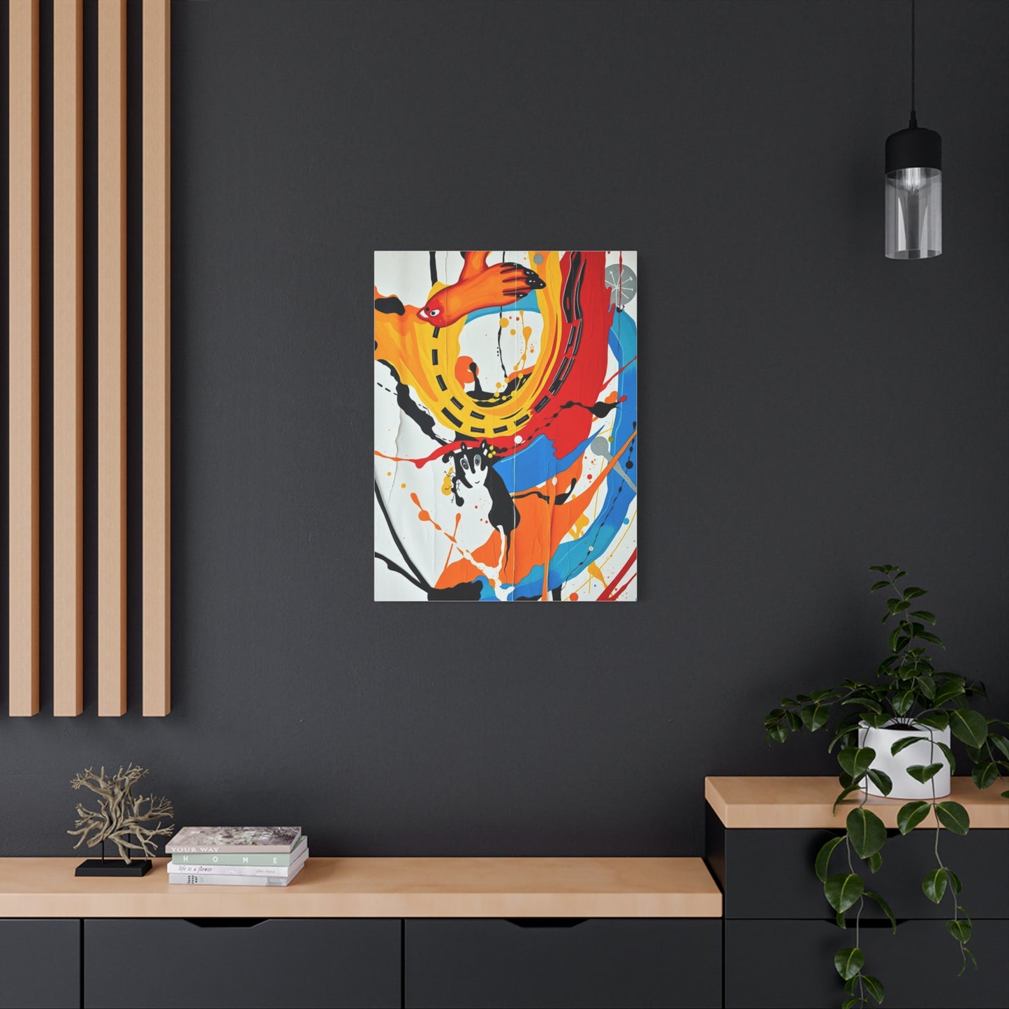 Seraphic Illusion Canvas Wall Art & Canvas Print