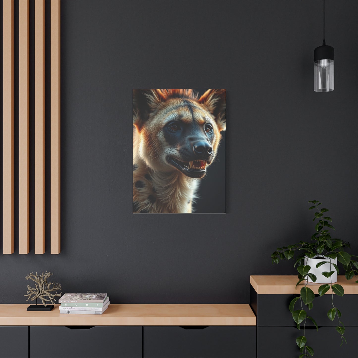 Masterpiece Hyenas Art Vision Wall Art & Canvas Print