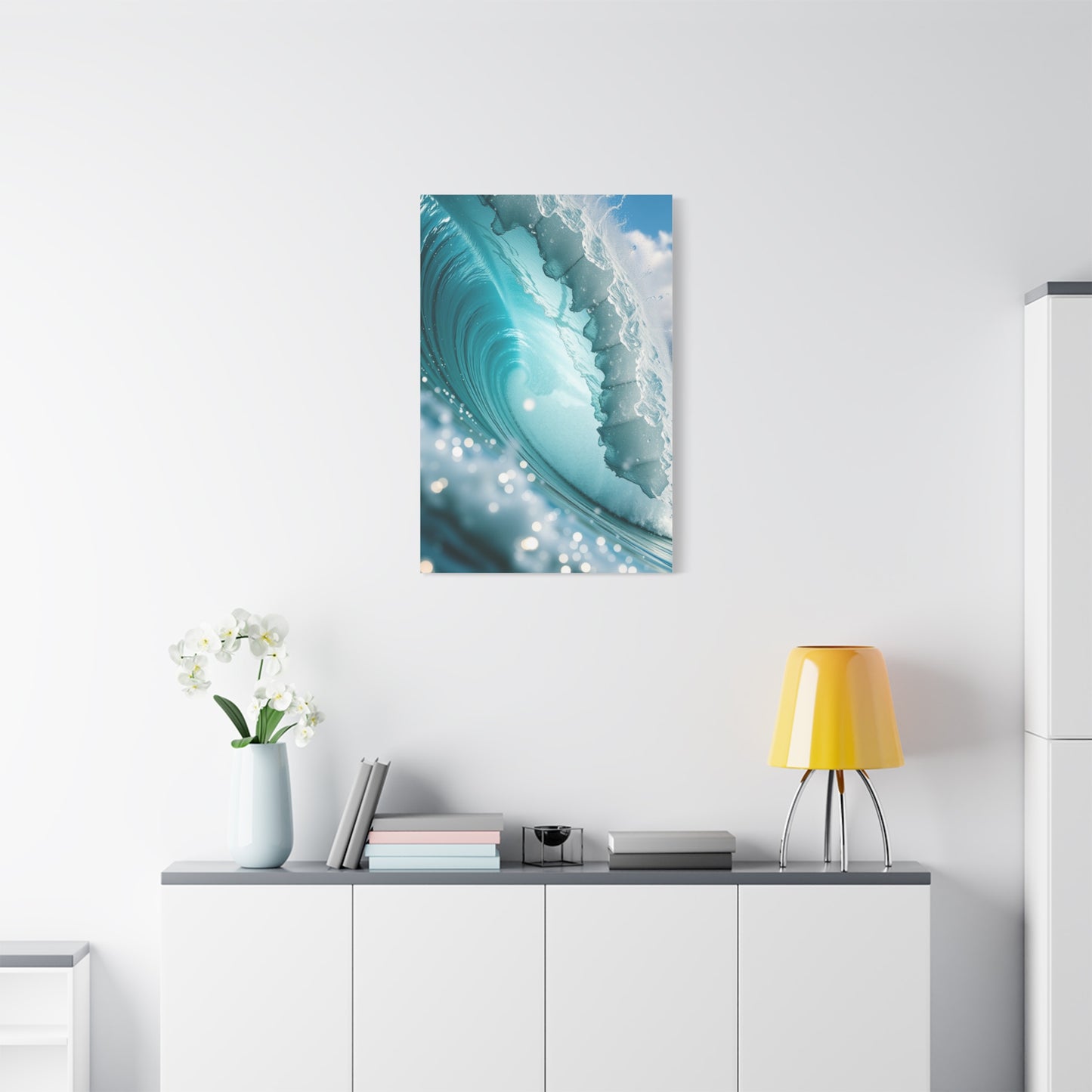 Wave Aesthetic Masterwork Wall Art & Canvas Print