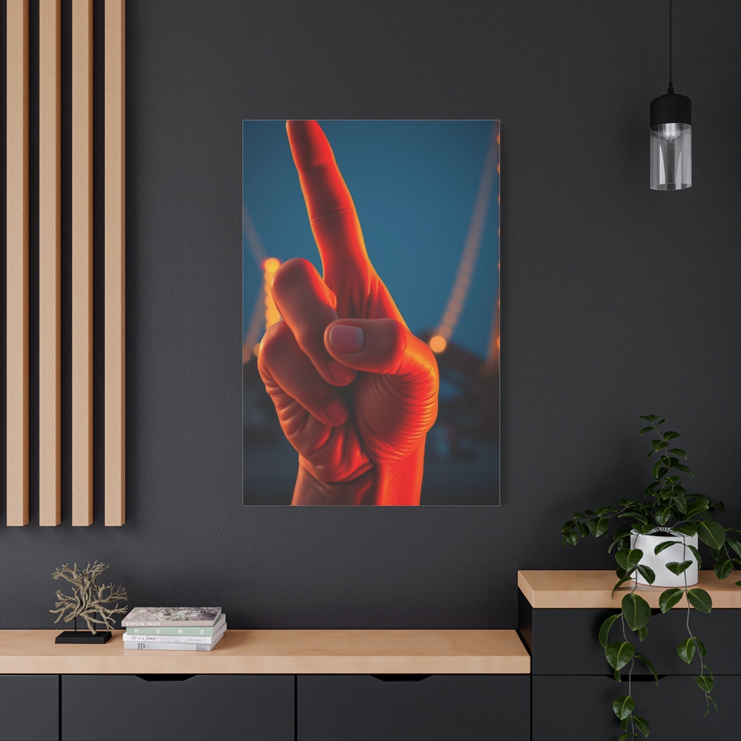 Peace Sign Art Luxury Canvas Wall Art & Canvas Print