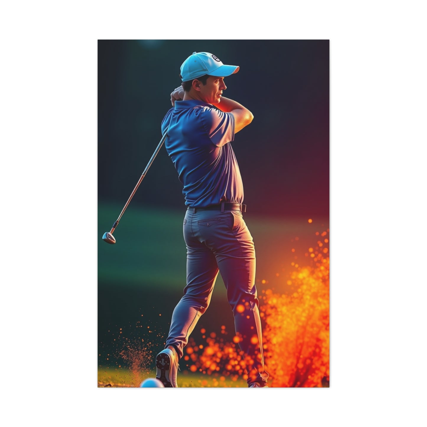 Verdant Swing Elegance Wall Art & Canvas Print