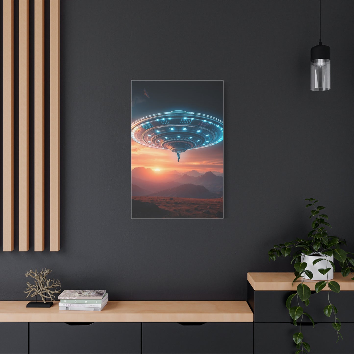 Celestial Enigma Canvas Wall Art & Canvas Print
