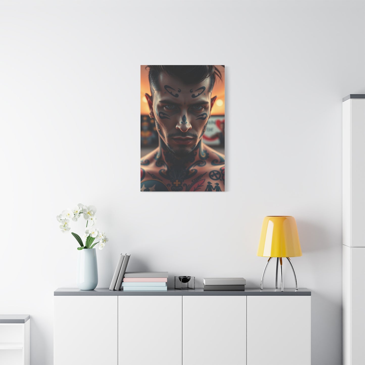 Supreme Tattoo Parlor Art Collection Wall Art & Canvas Print