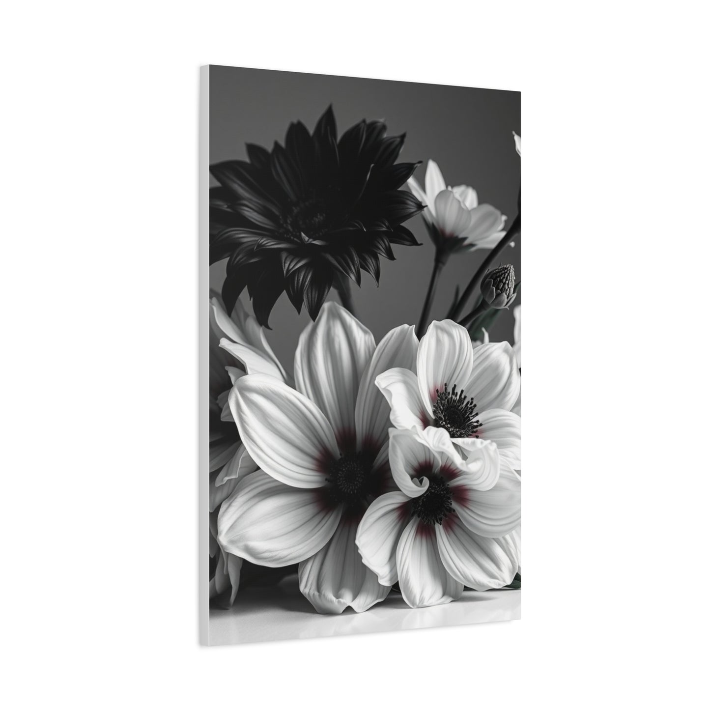 Sable & Alabaster Flora Wall Art & Canvas Print