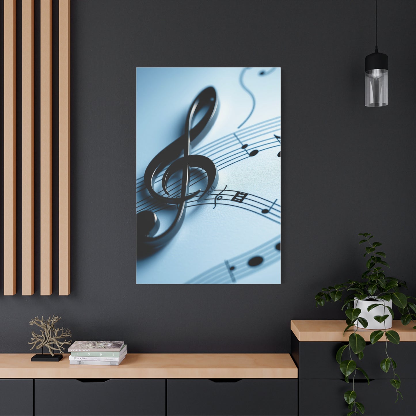 Supreme Musical Notes Art Collection Wall Art & Canvas Print