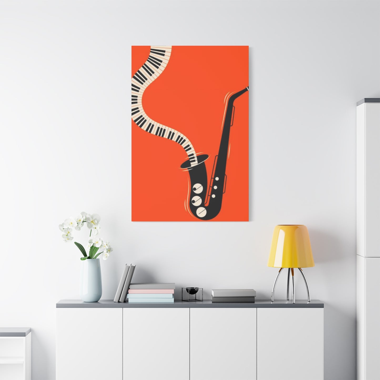 Jazz Music Instrument Wall Art & Canvas Prints