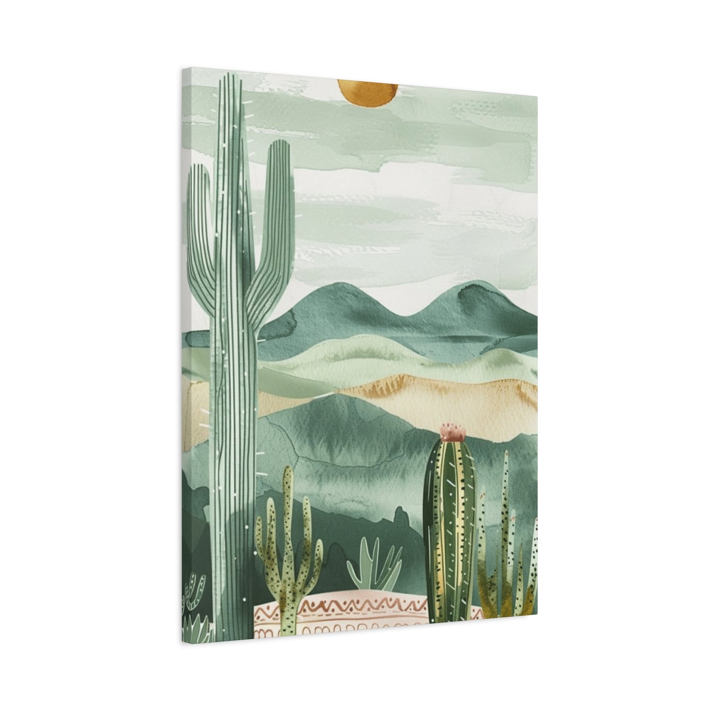 Desert Scenery Painting Wall Art & Canvas Prints