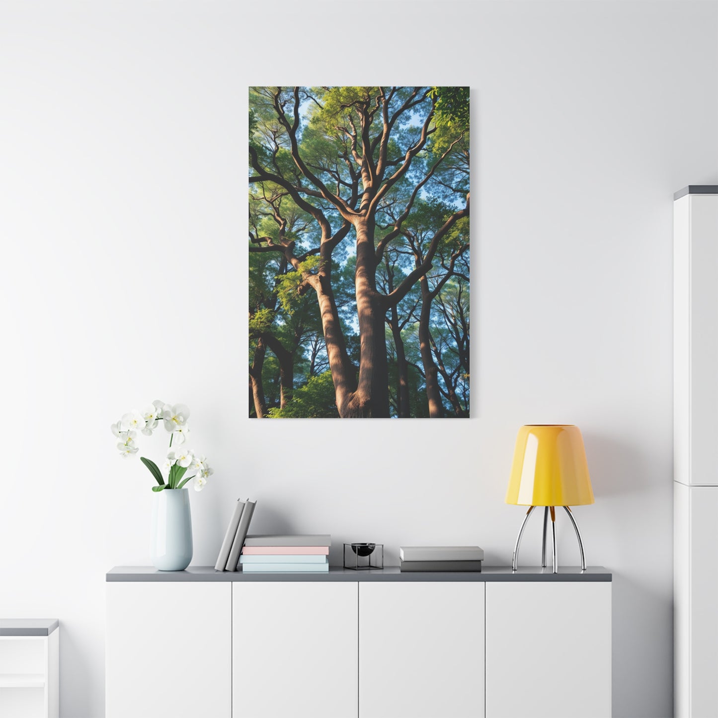 Gilded Forest Impression Wall Art & Canvas Print