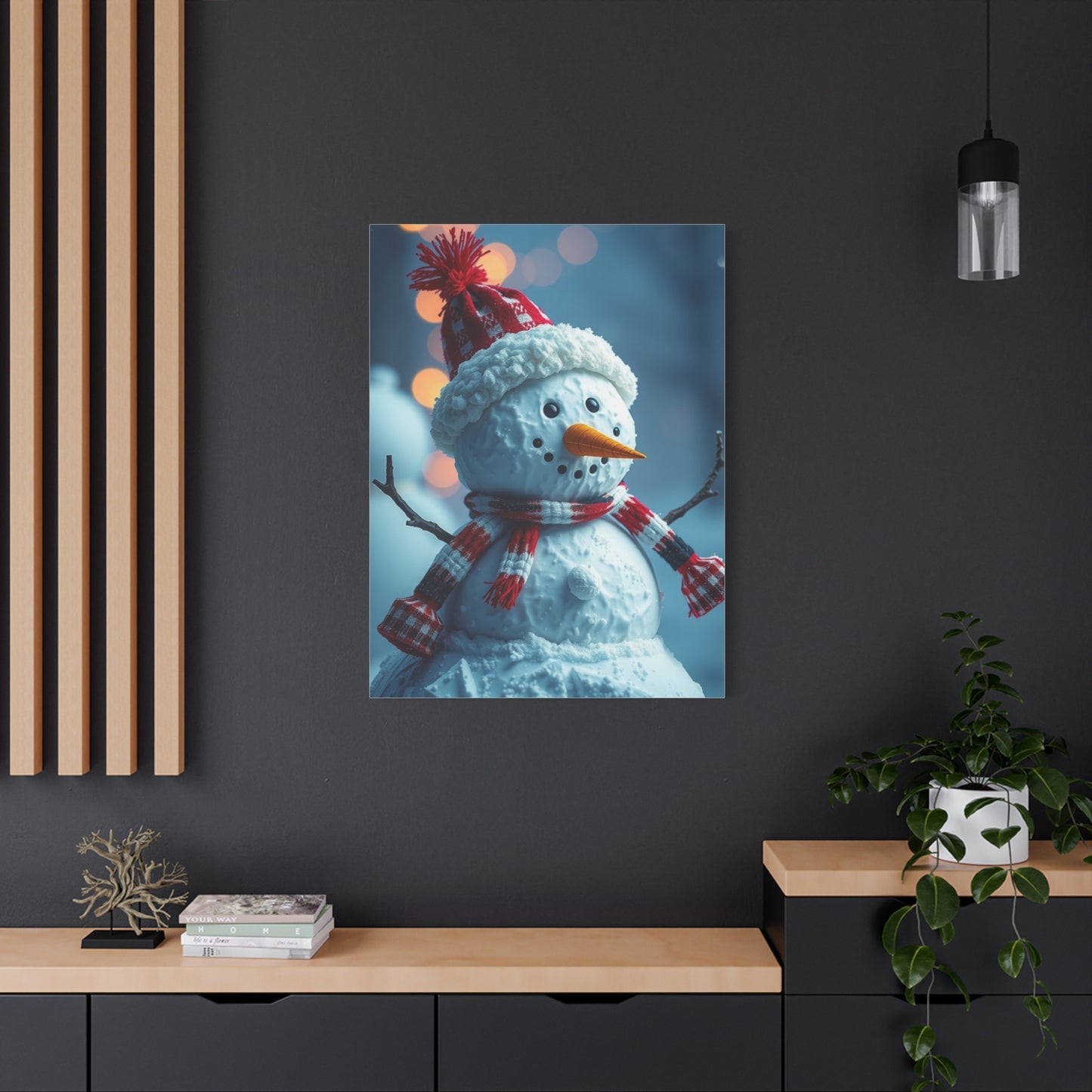 Frosted Elysium Canvas wall art & canvas print