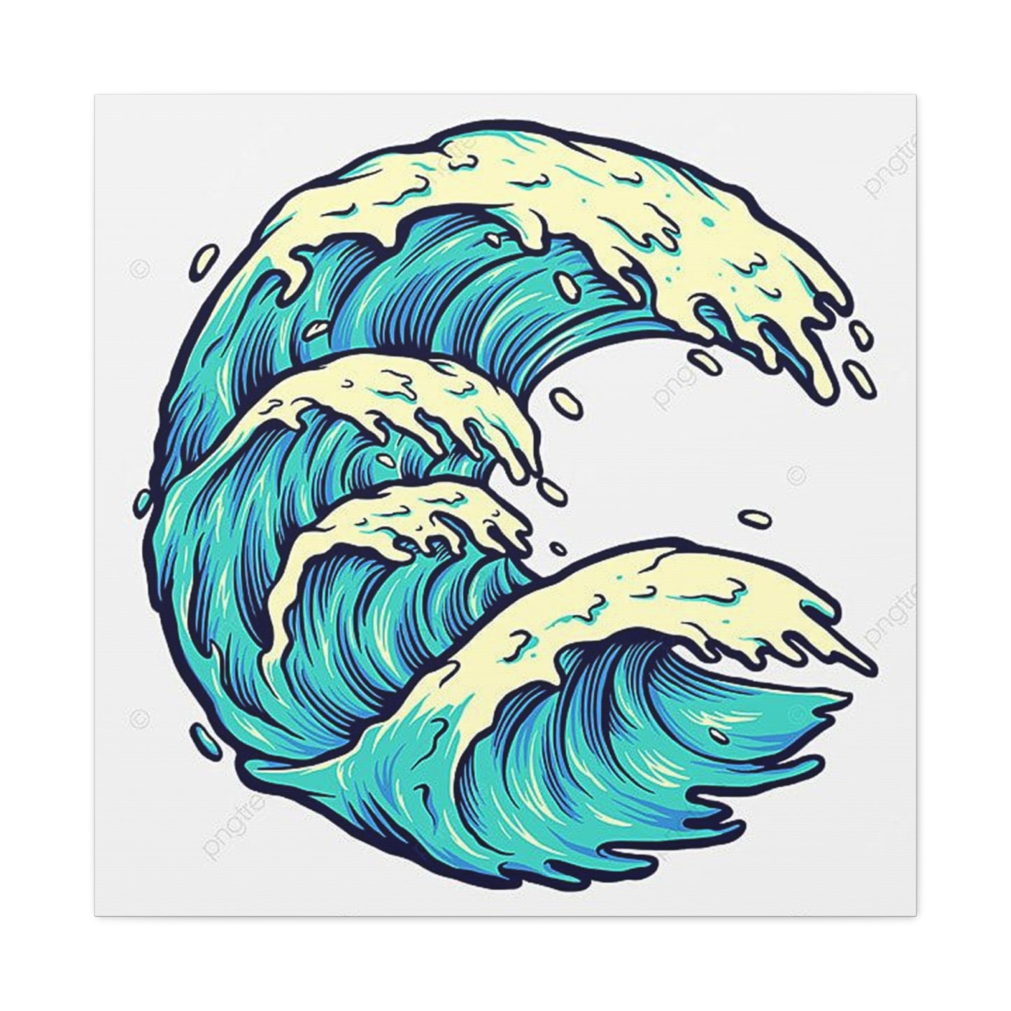 Waves Poster Wall Art & Canvas Prints