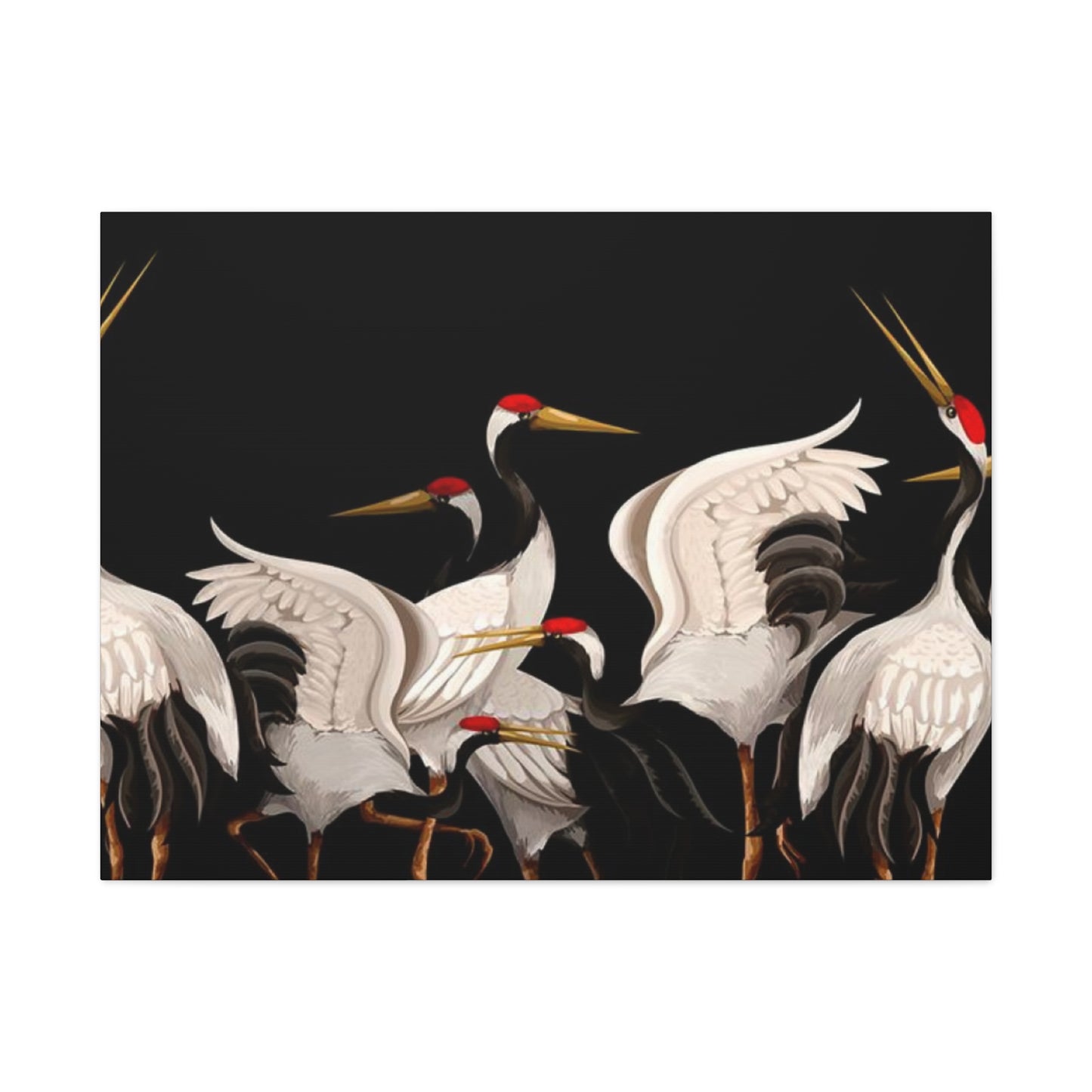 Heron Painting Wall Art & Canvas Prints