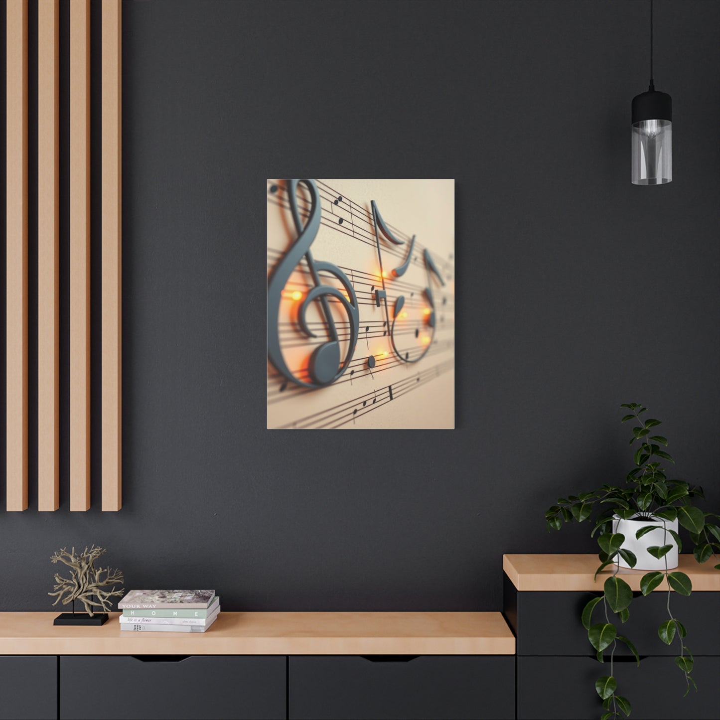 Elite Musical Notes Art Vision Wall Art & Canvas Print