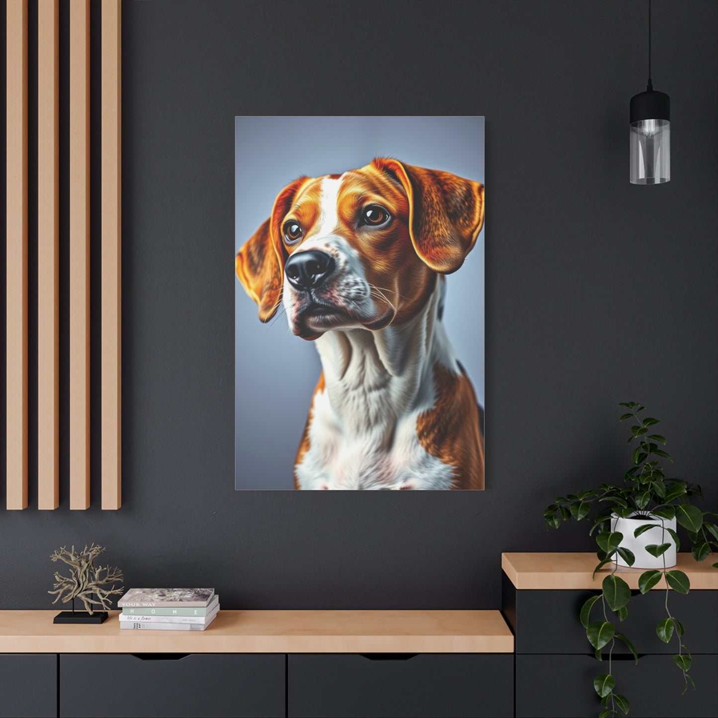 Masterpiece Beagle Art Vision Wall Art & Canvas Print