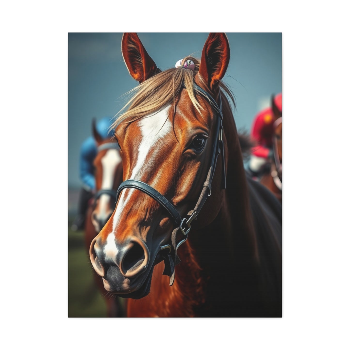 Supreme Horse Racing Art Collection Wall Art & Canvas Print