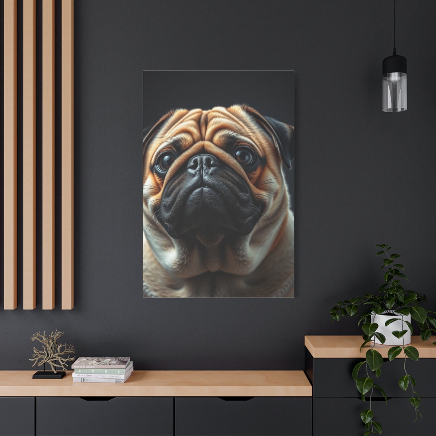 Supreme Pug Art Collection Wall Art & Canvas Print