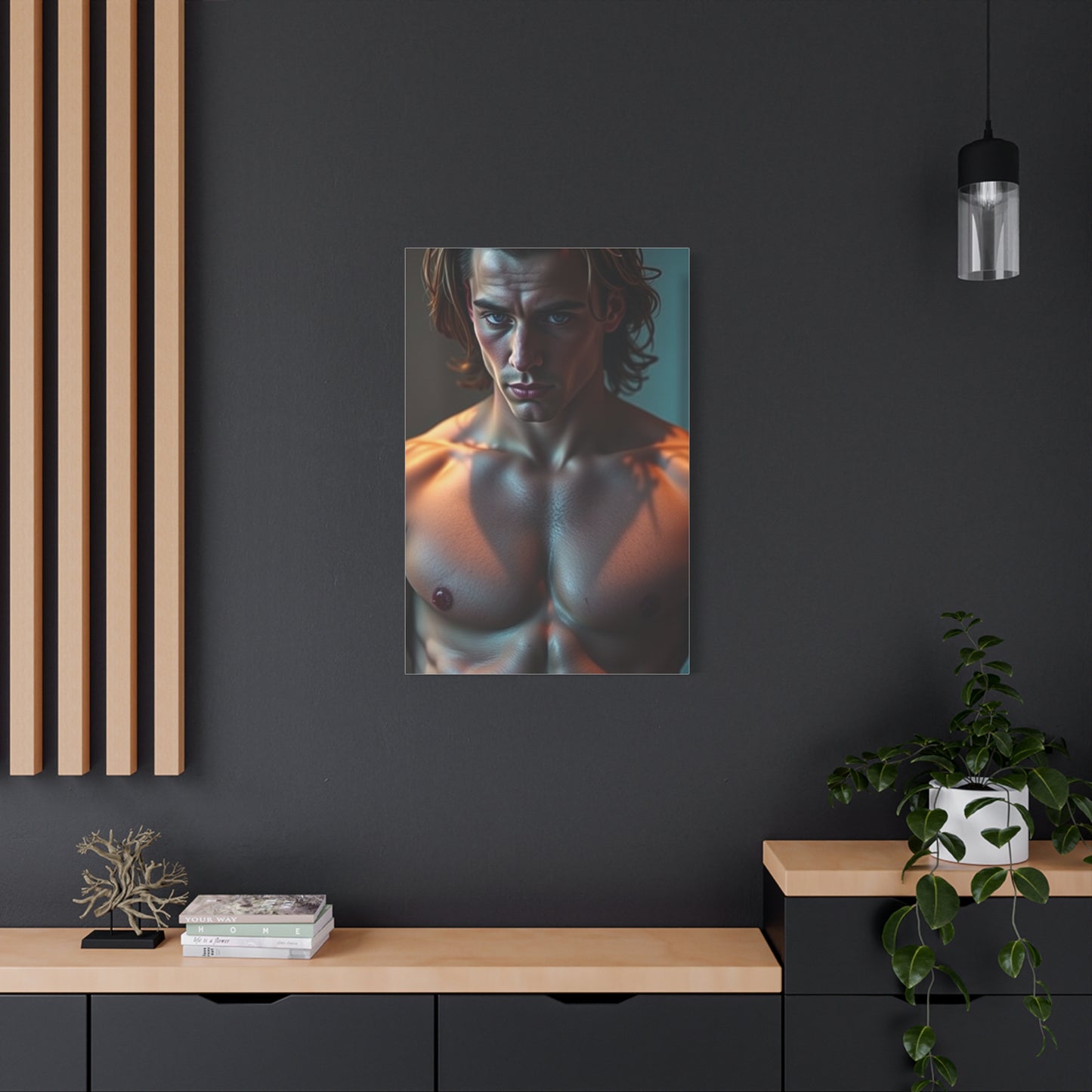 Viridian Essence Portraiture wall art & canvas print