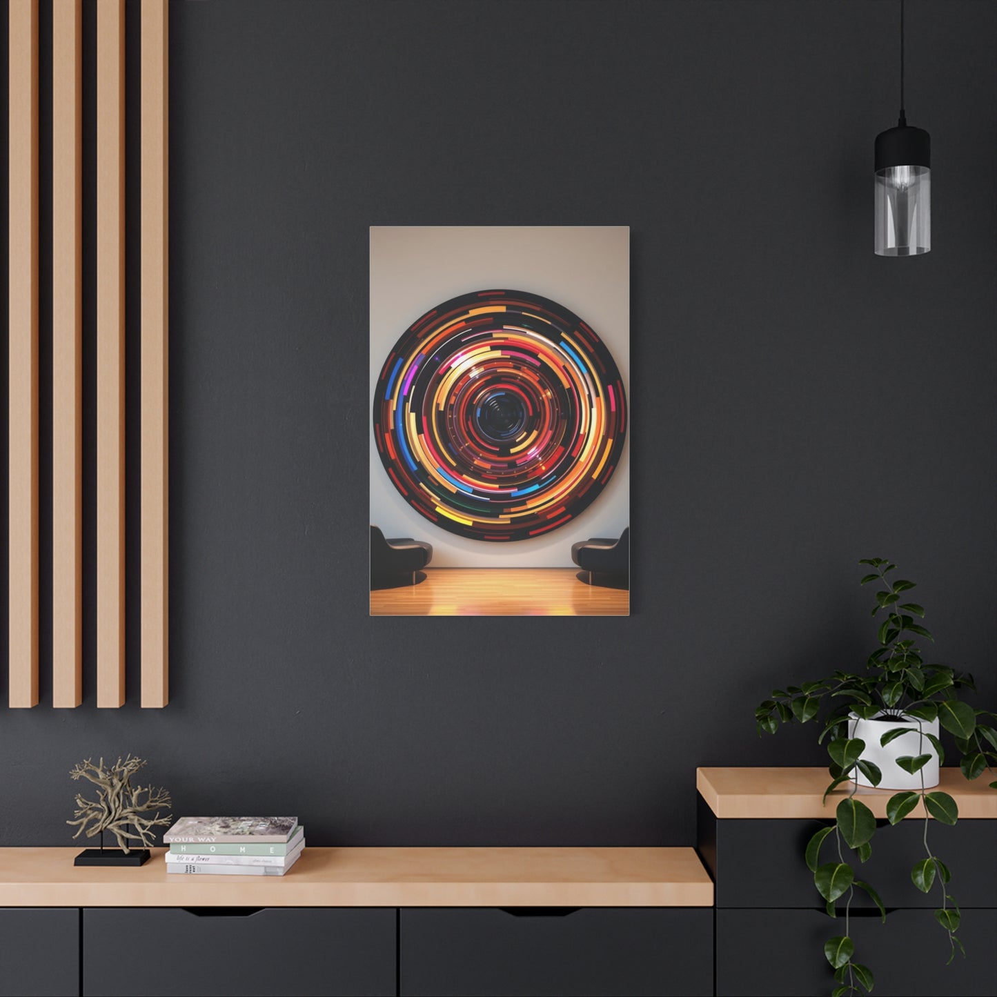 Supreme Circular Abstract Art Collection Wall Art & Canvas Print