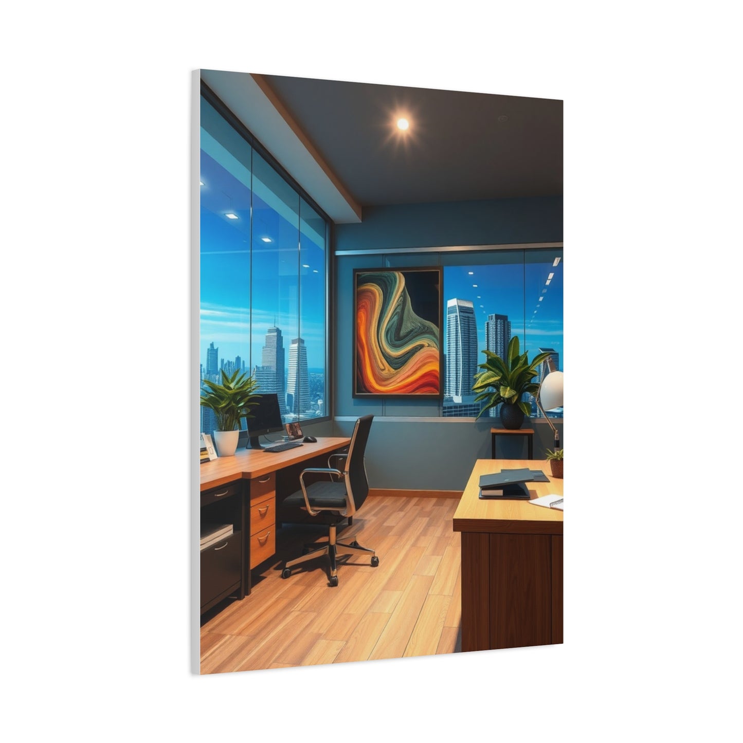 Executive Elegance Canvas Wall Art & Canvas Print