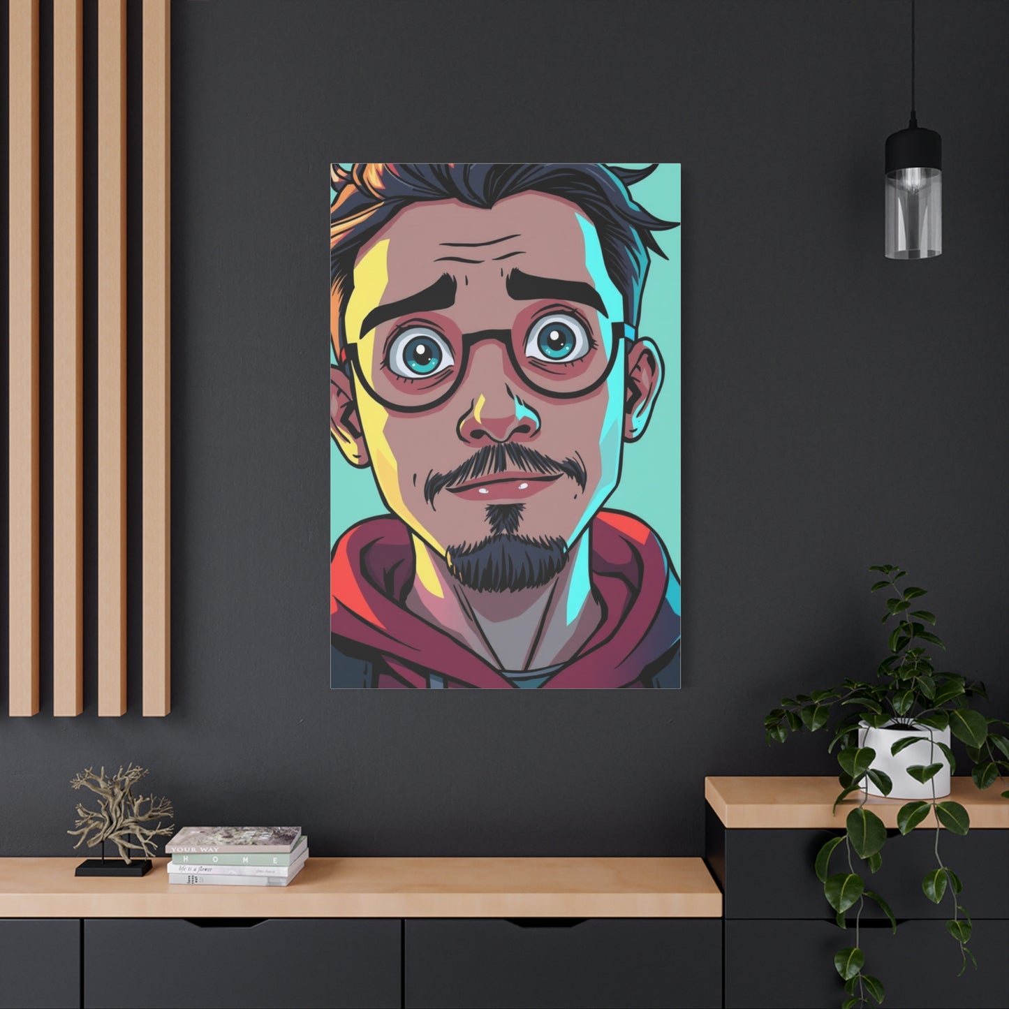 Chic Animated Masterpiece Wall Art & Canvas Print