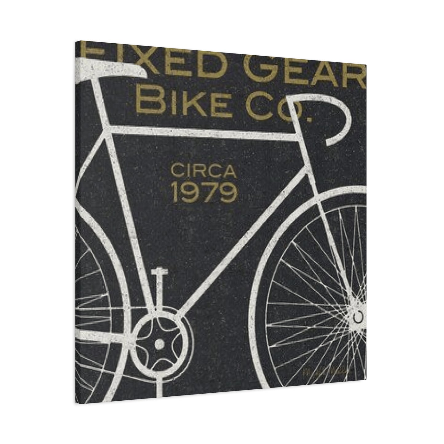 Fixed Gear Bike Co Poster Wall Art & Canvas Prints