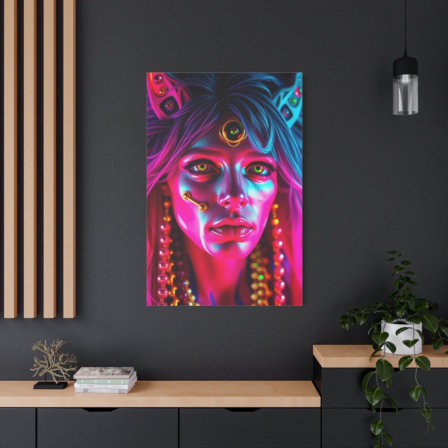 Quantum Dreamscape Canvas Wall Art & Canvas Print