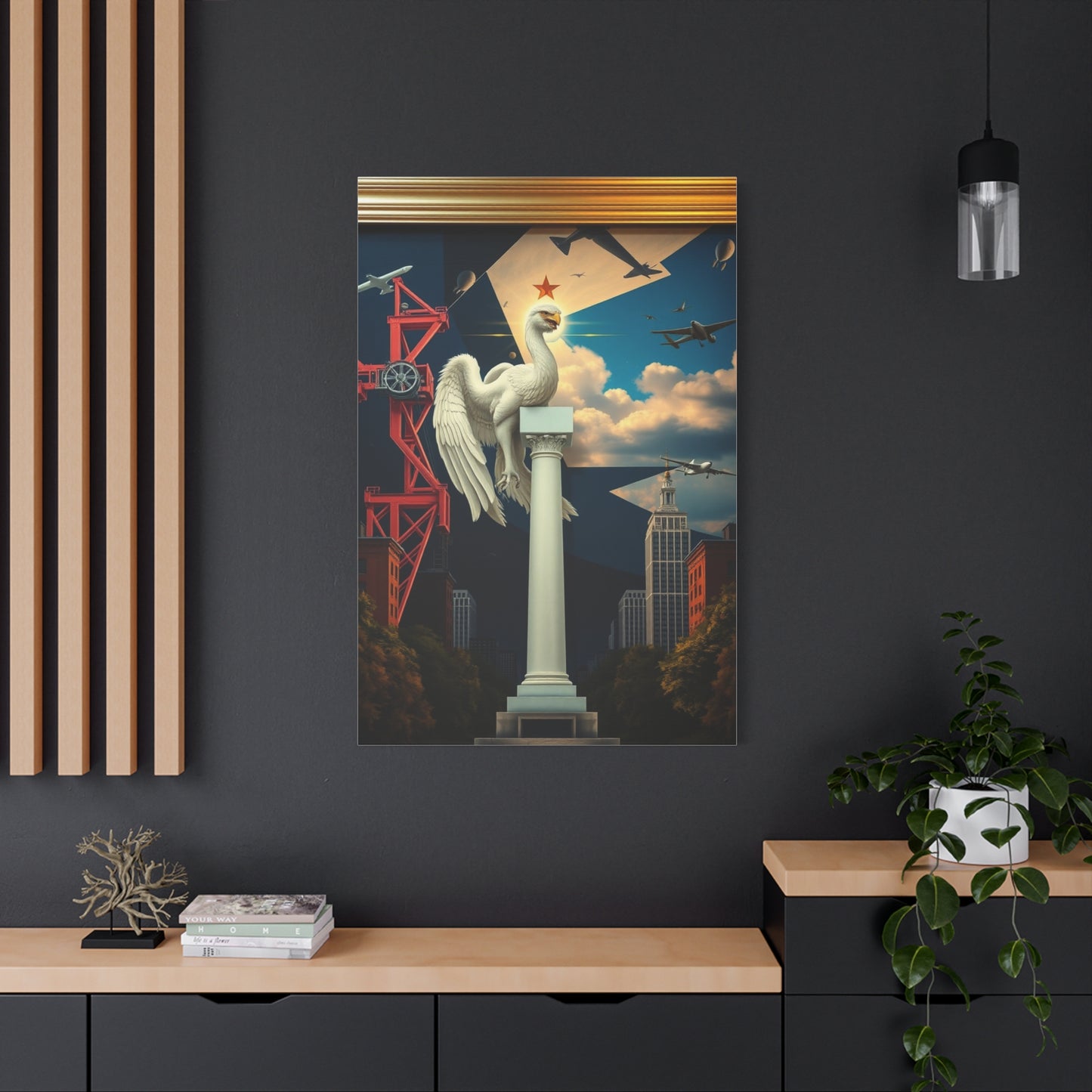 Masterpiece Landmark Art Vision Wall Art & Canvas Print