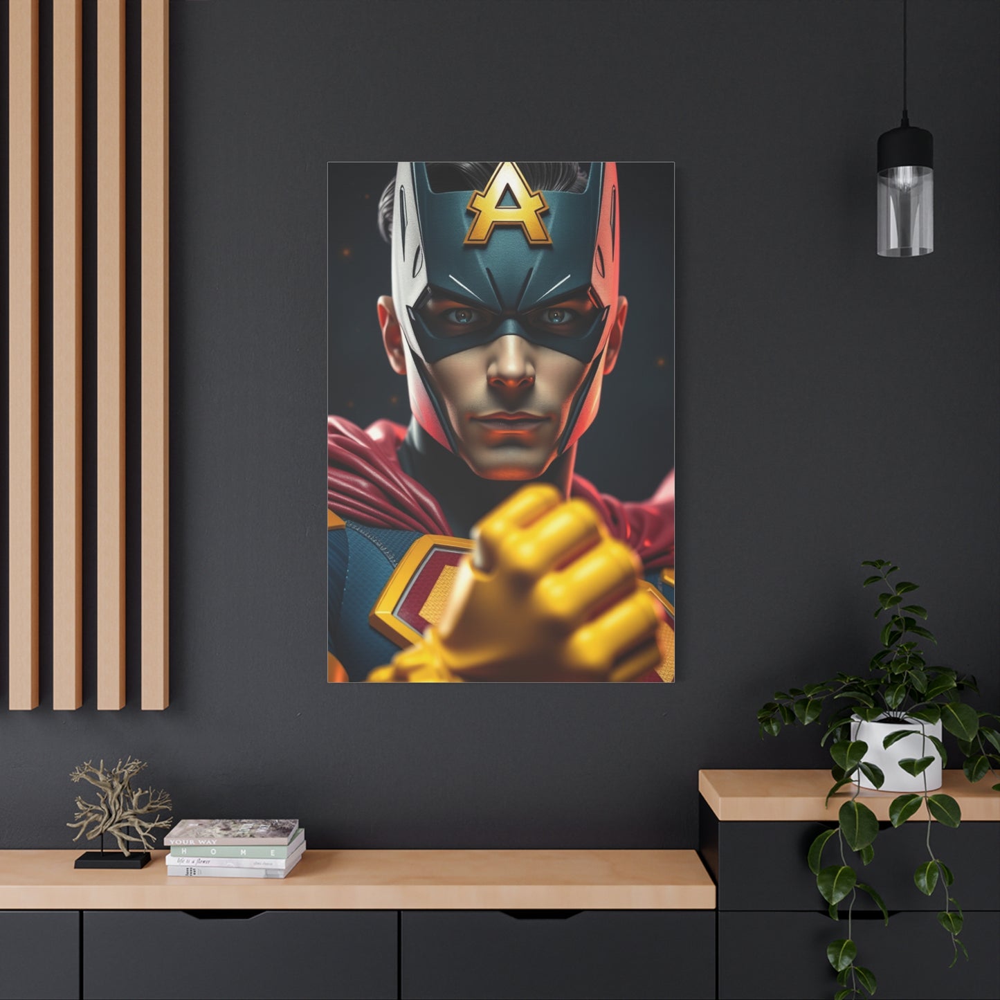 Superhero Art Supreme Gallery Wall Art & Canvas Print
