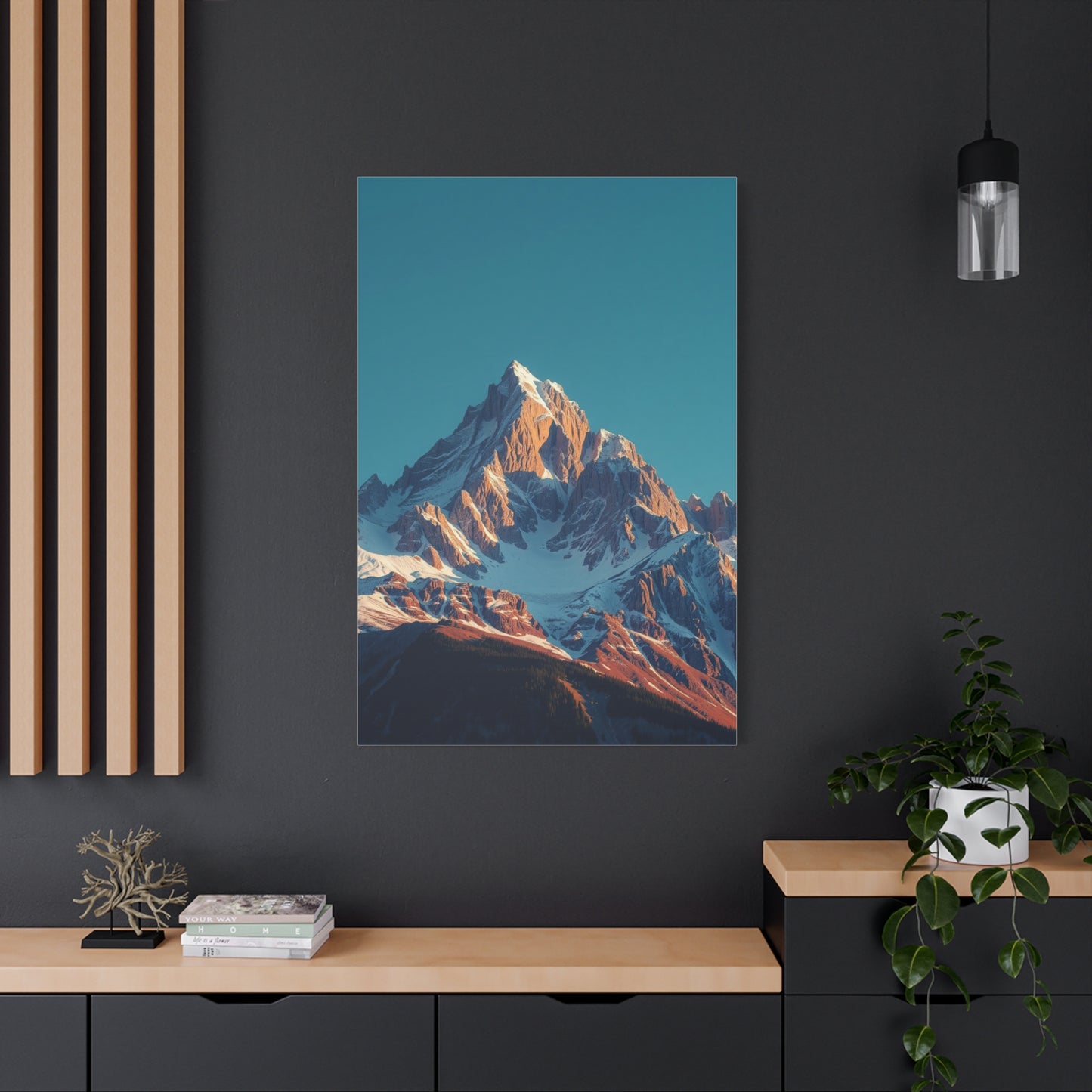 Celestial Crest Canvas Wall Art & Canvas Print