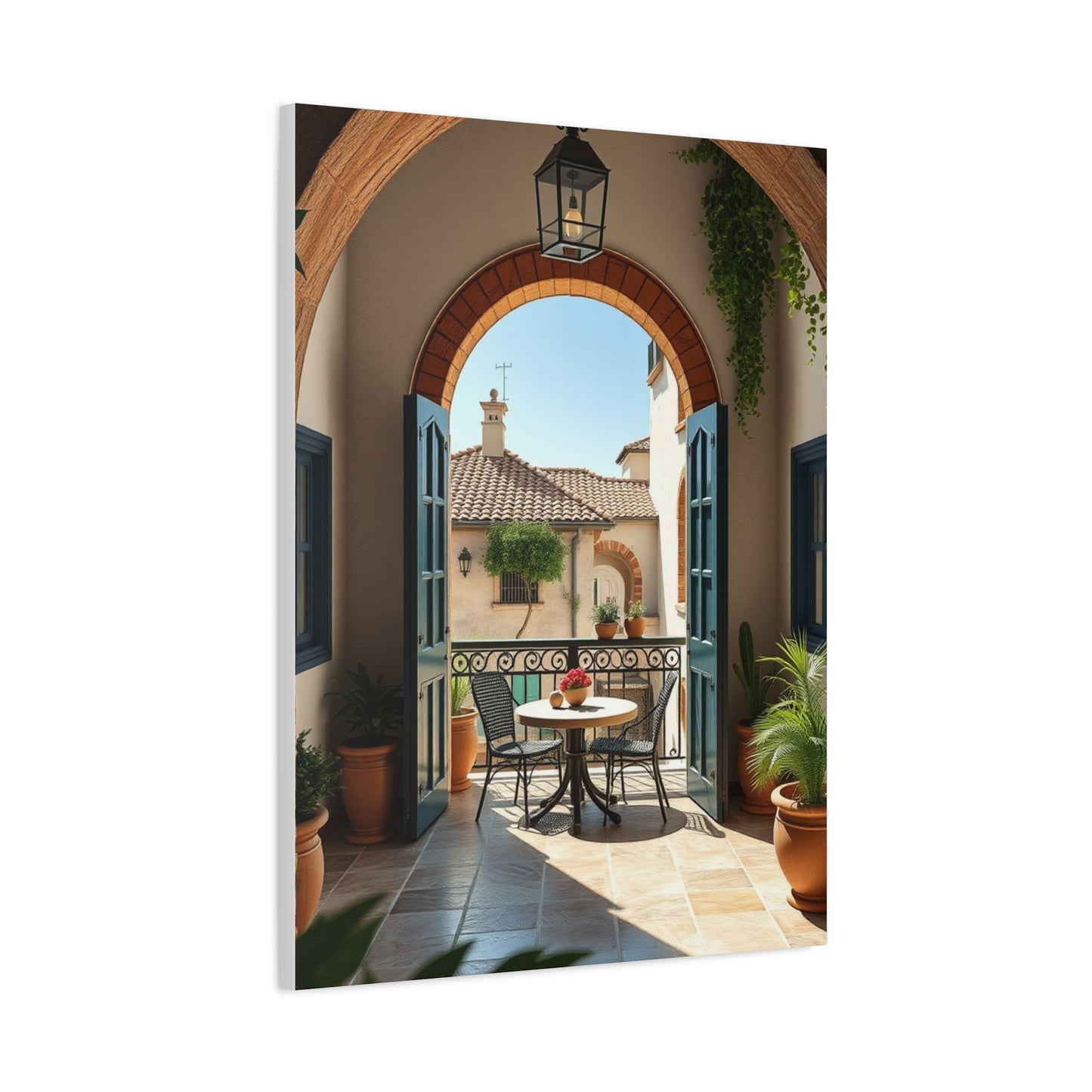 Mediterranean Decor Art Refined Canvas Wall Art & Canvas Print