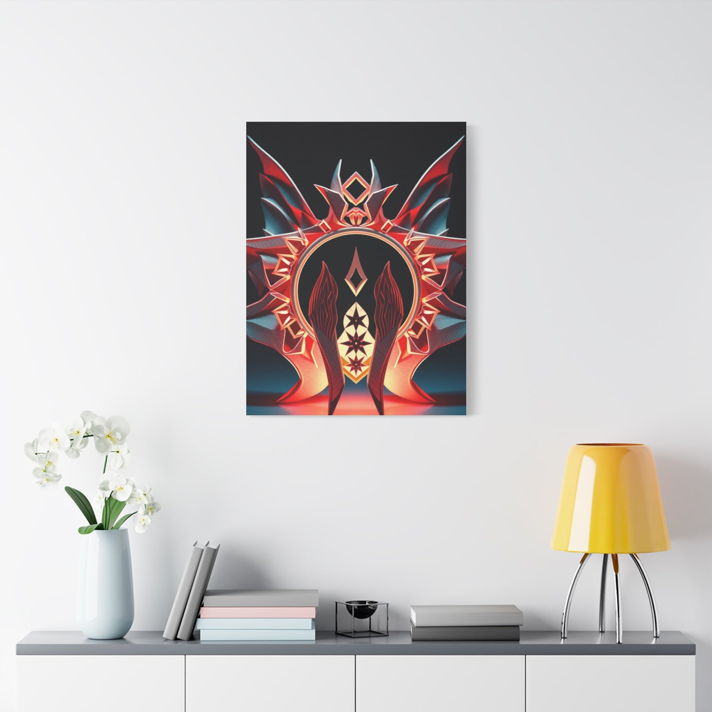 Folded Harmony Masterpiece Wall Art & Canvas Print