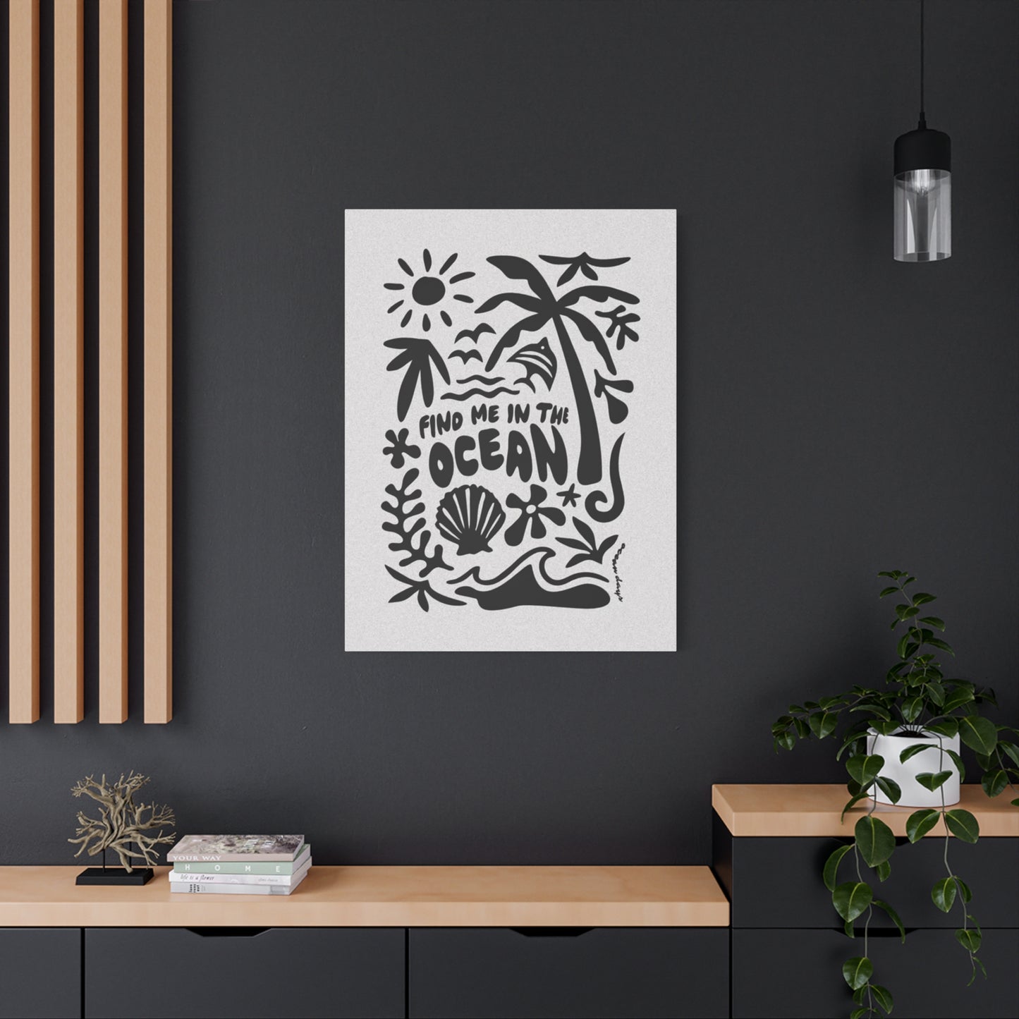 Find Me In The Ocean Wall Art & Canvas Prints