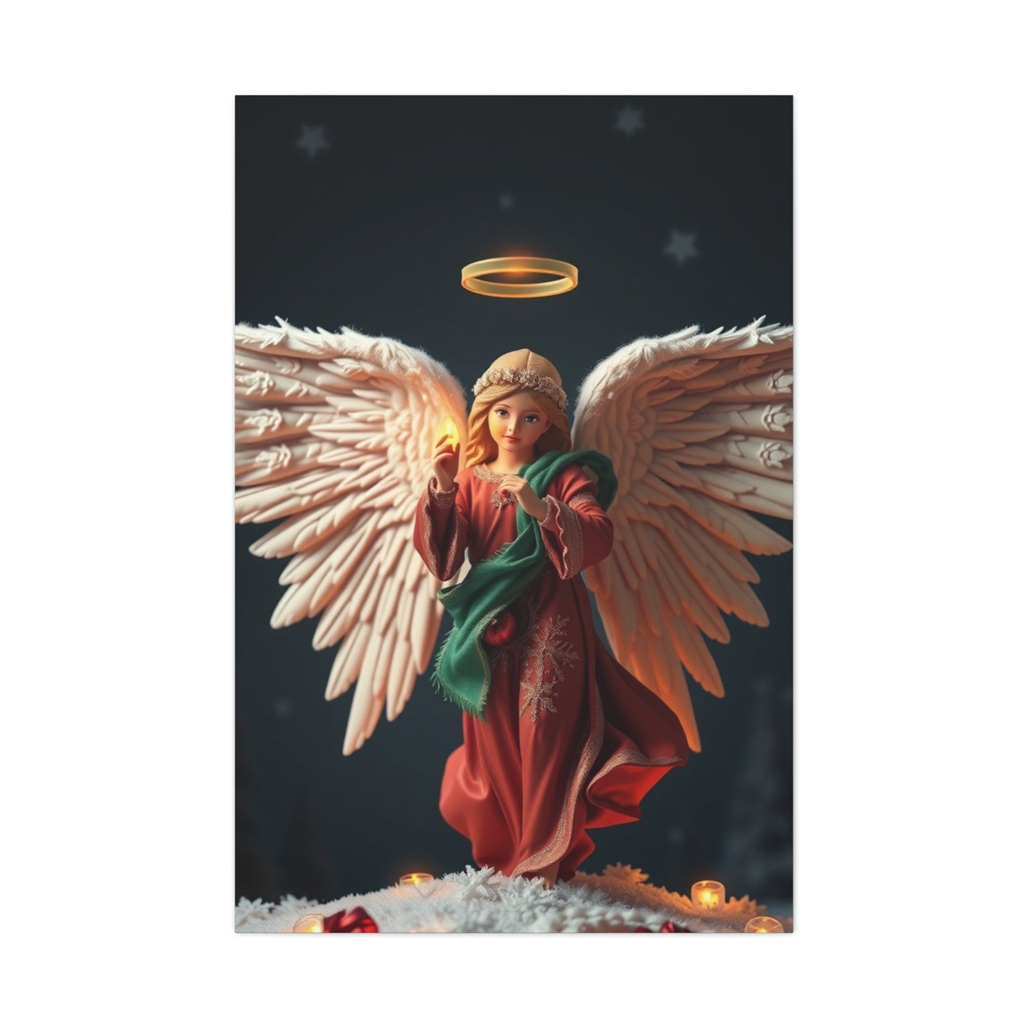 Christmas Angel Art Supreme Gallery Wall Art & Canvas Print