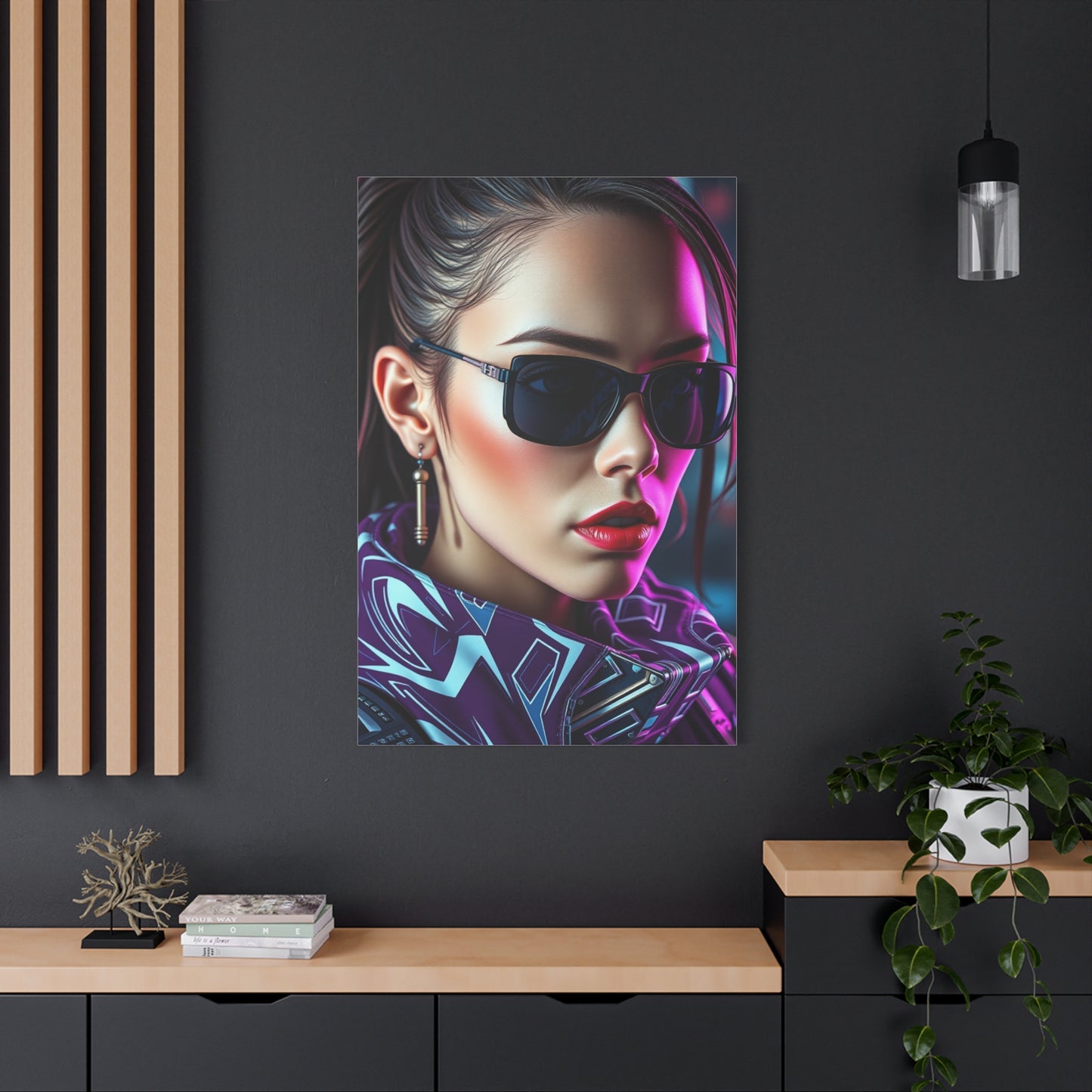 Supreme Cyberpunk Art Collection Wall Art & Canvas Print