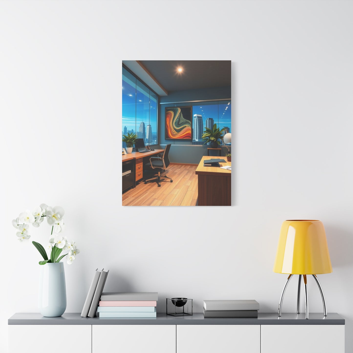 Executive Elegance Canvas Wall Art & Canvas Print