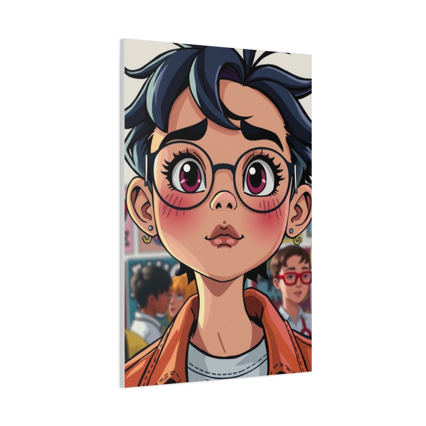 Exquisite Pop Expression Wall Art & Canvas Print