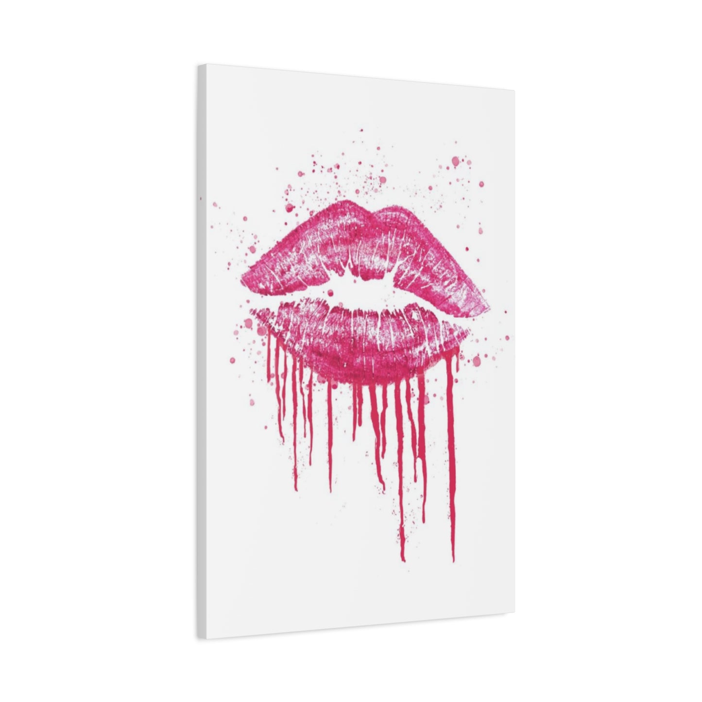 Pink Lips Wall Art & Canvas Prints