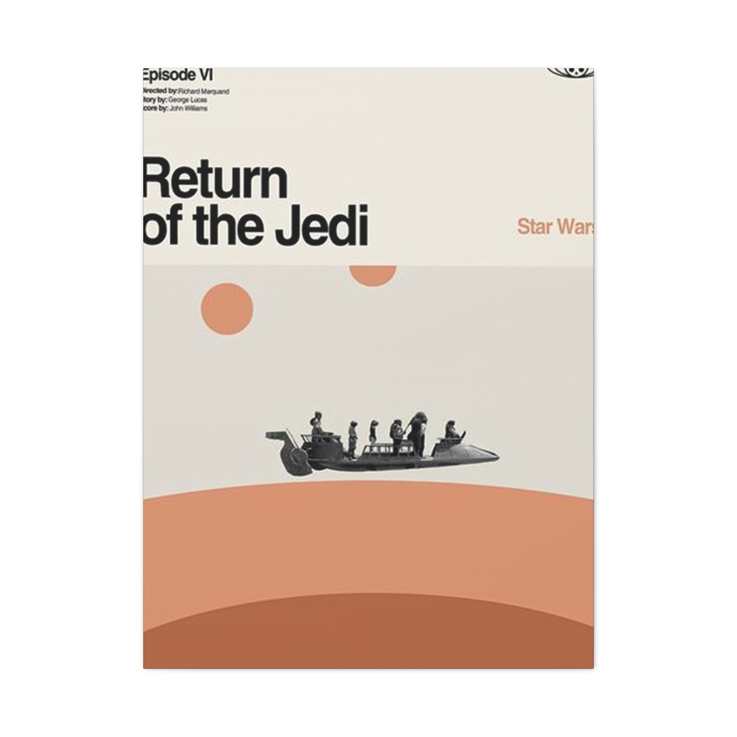 Return Of The Jedi Wall Art & Canvas Prints