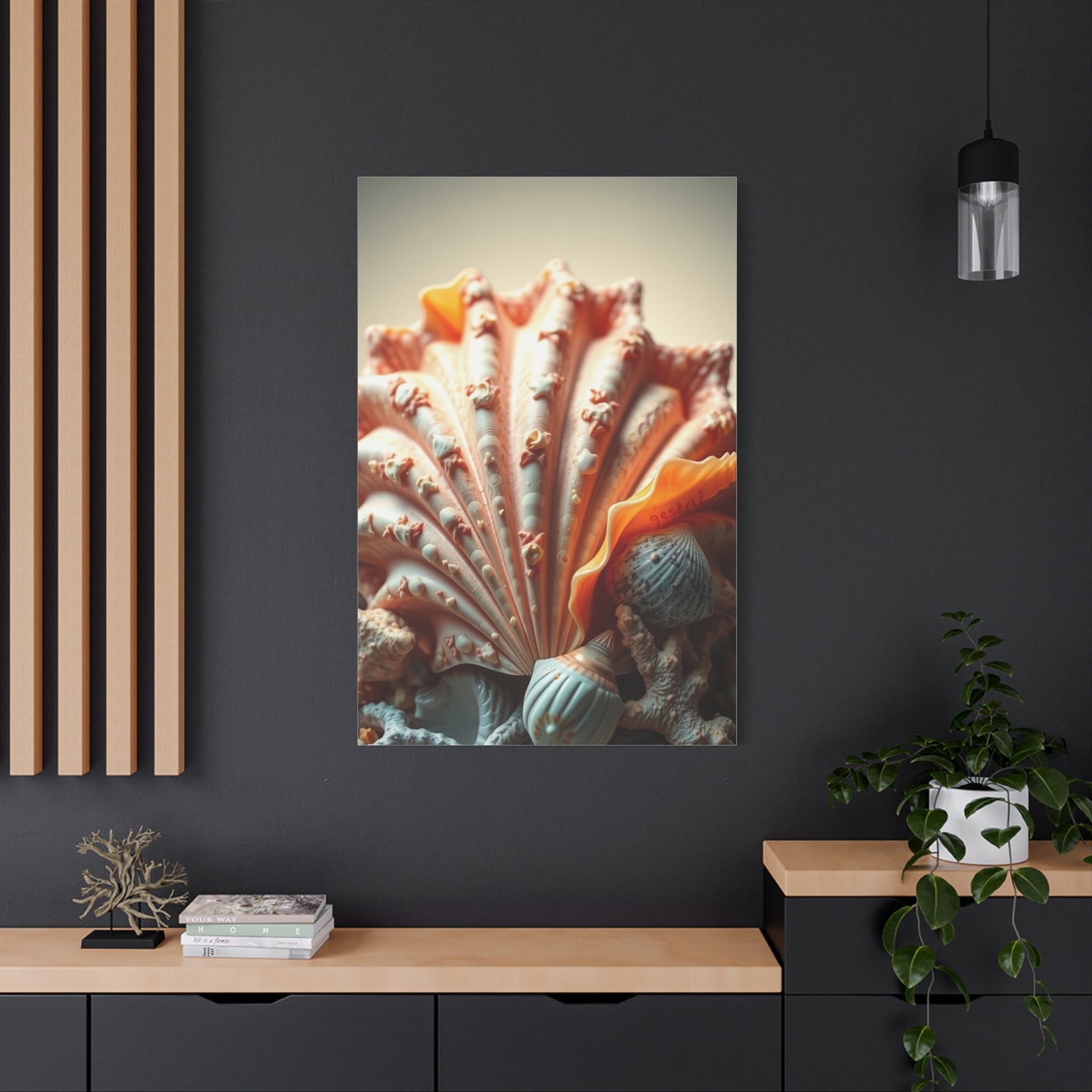 Sea Shell Art Luxury Canvas Wall Art & Canvas Print
