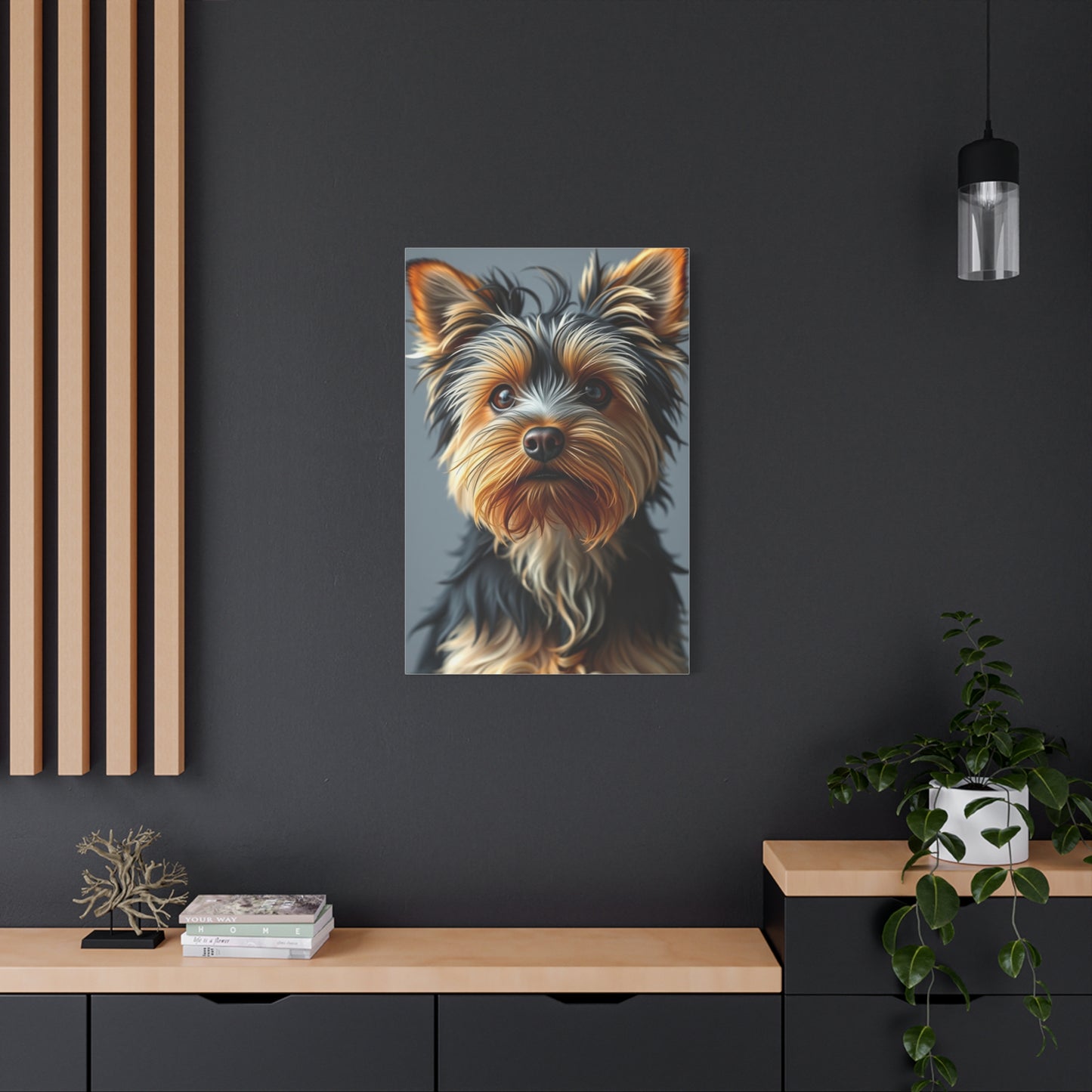 Vision Yorkshire Terrier Art Art Wall Art & Canvas Print