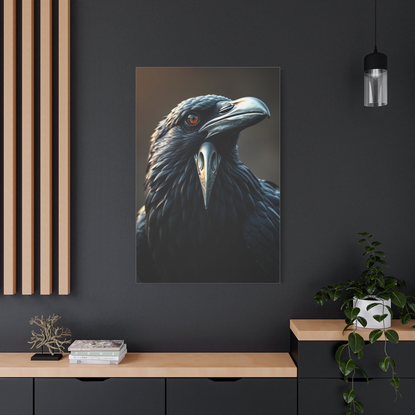 Supreme Crow Art Collection Wall Art & Canvas Print