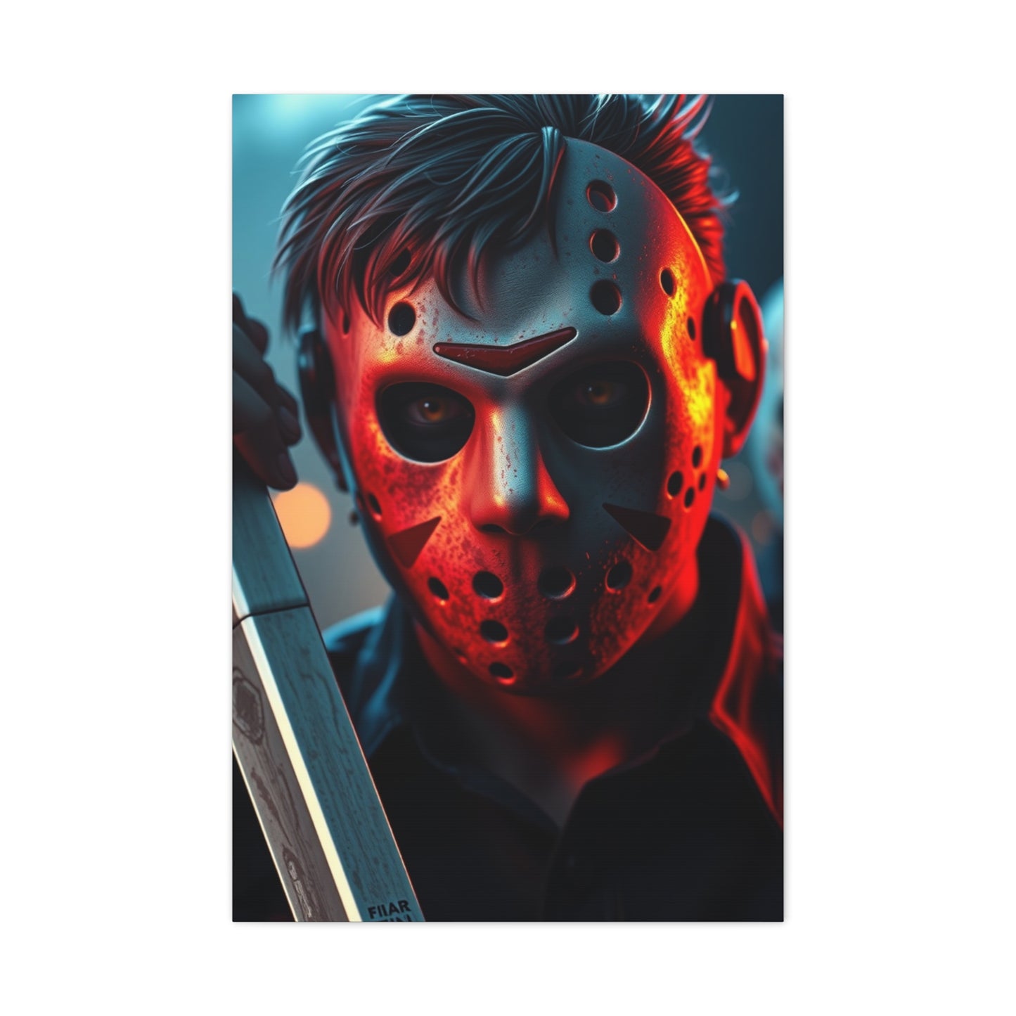 Friday The 13th Characters Art Refined Canvas Wall Art & Canvas Print