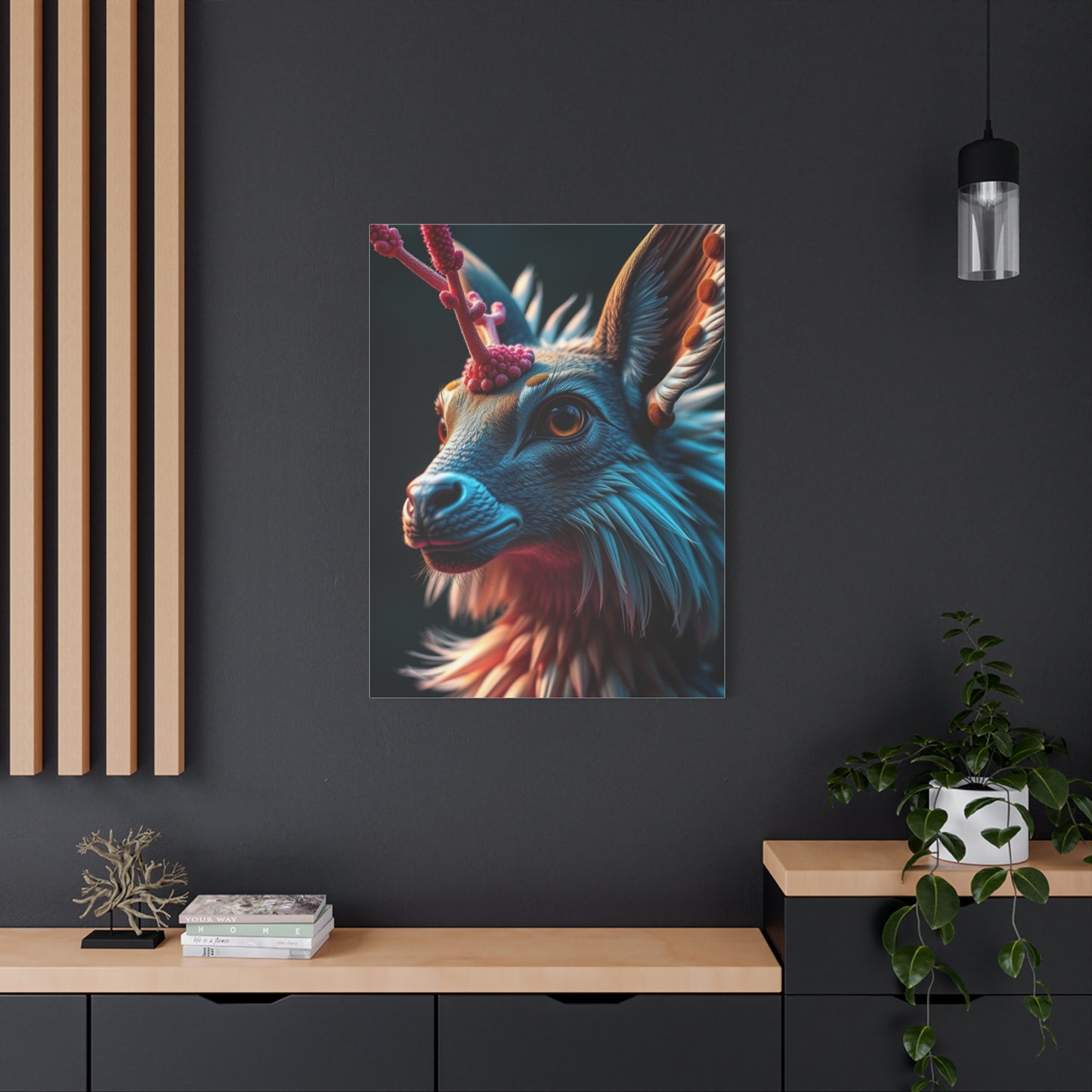 Floral Serenade Art Canvas Wall Art & Canvas Print