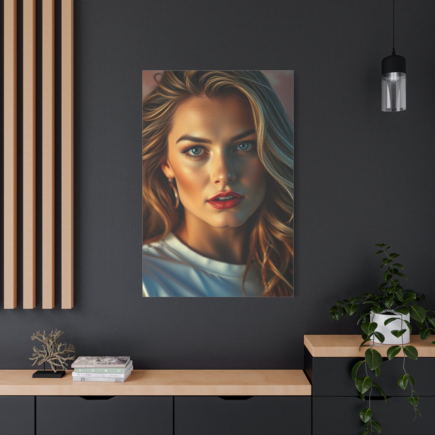 Moss Muse Masterpiece Canvas Wall Art & Canvas Print