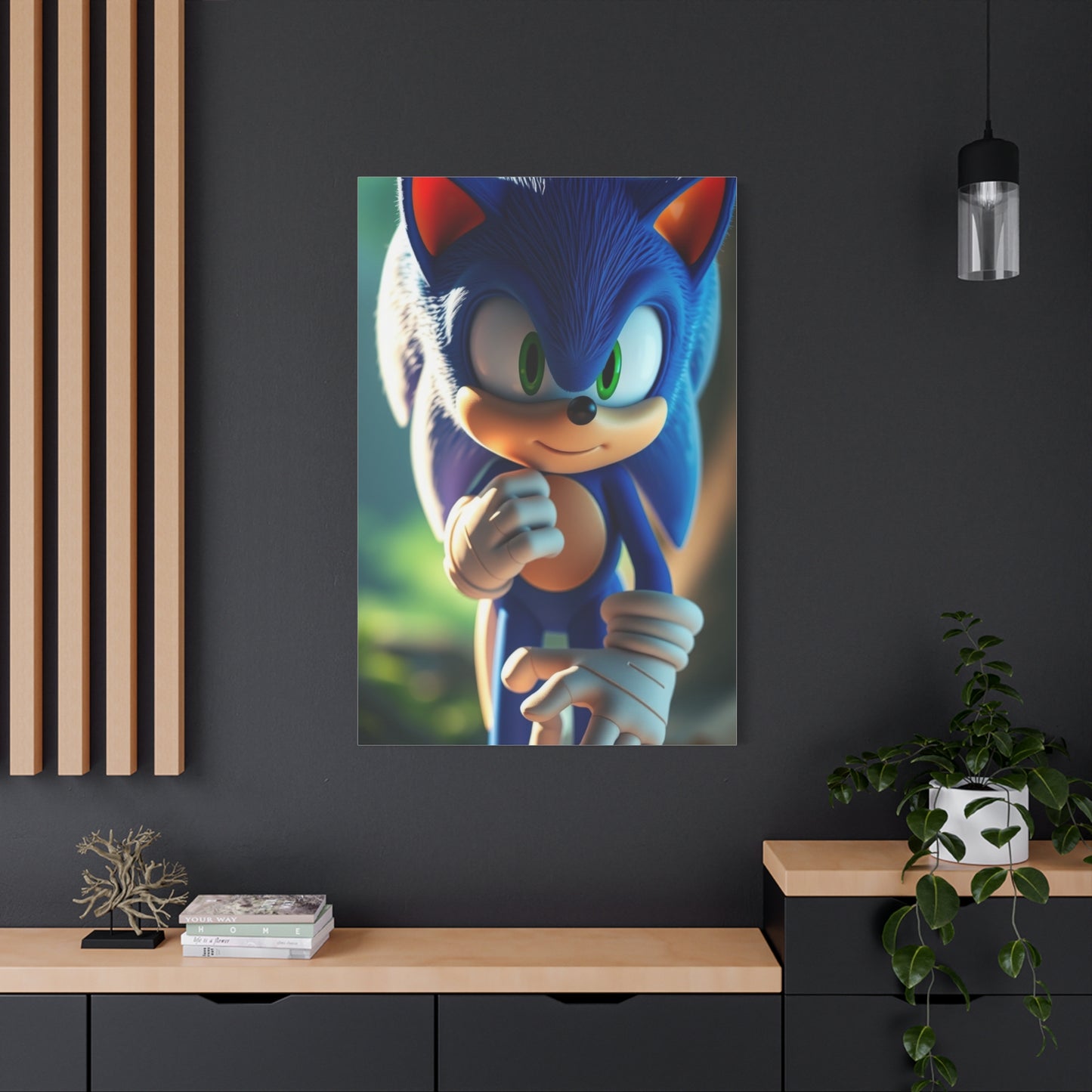 Supreme Sonic the Hedgehog Art Collection Wall Art & Canvas Print