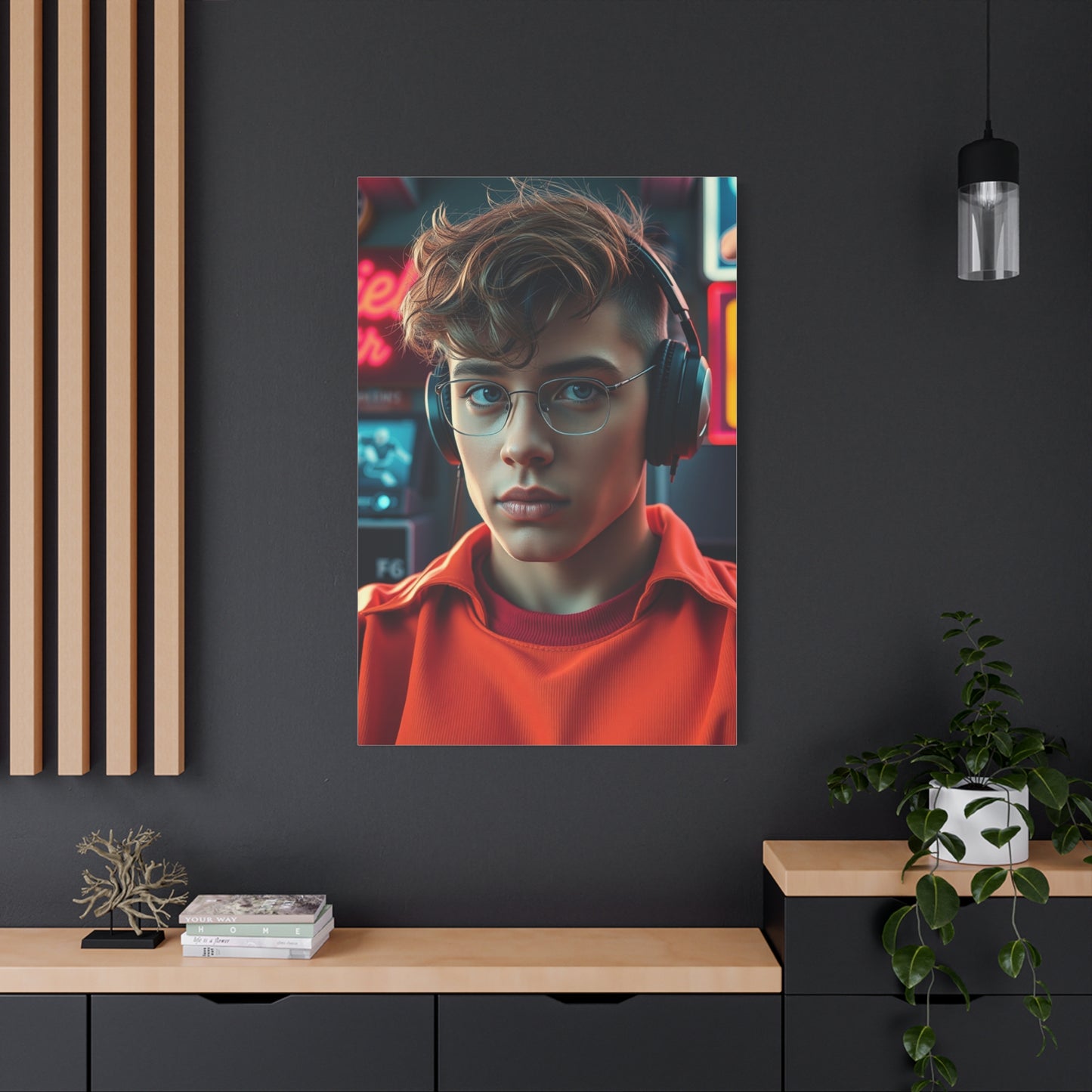 Vision 80’s Nostalgia Art Art Wall Art & Canvas Print