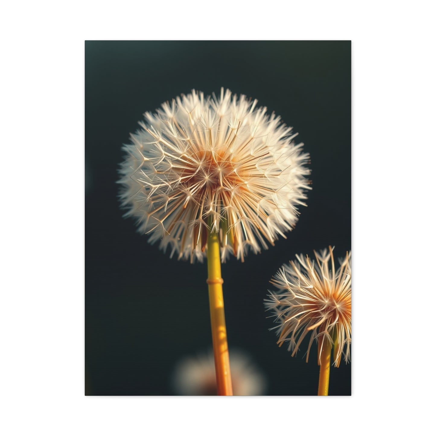 Supreme Dandelion Flower Art Collection Wall Art & Canvas Print
