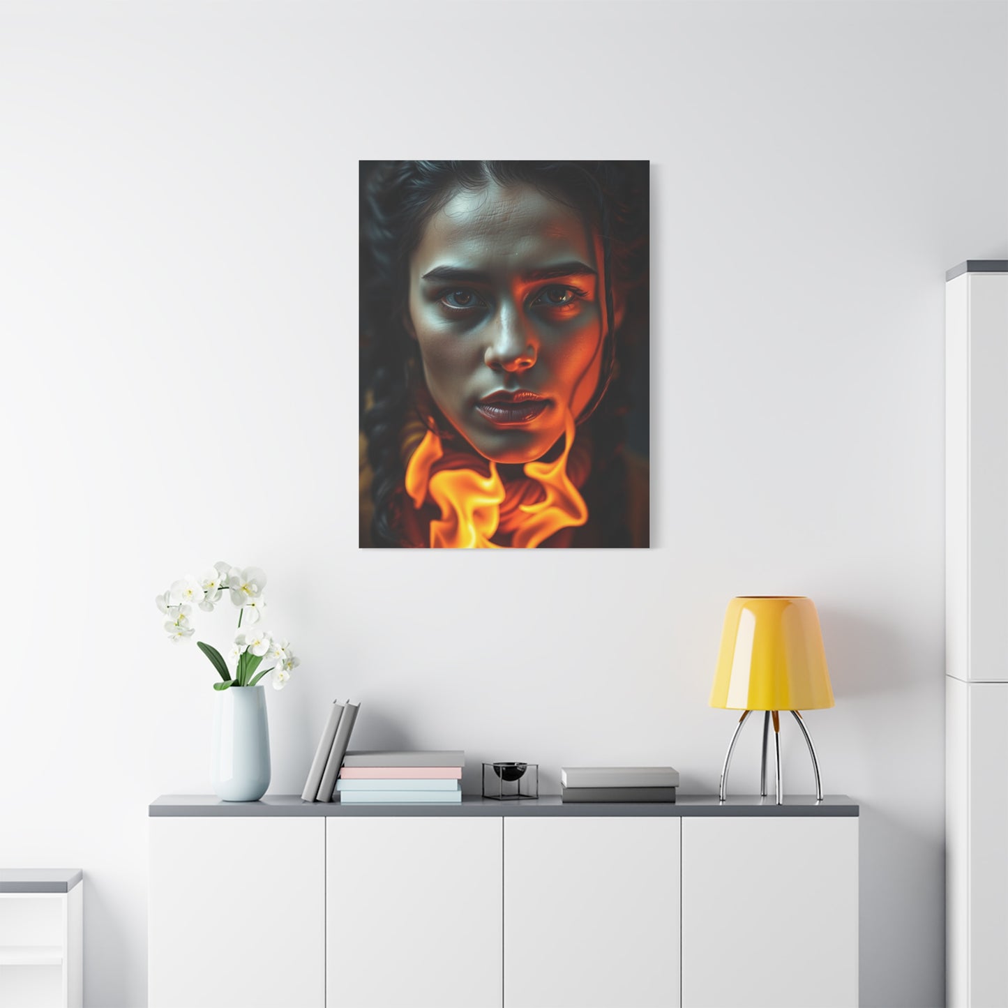 Vibrant Glow Tapestry Wall Art & Canvas Print