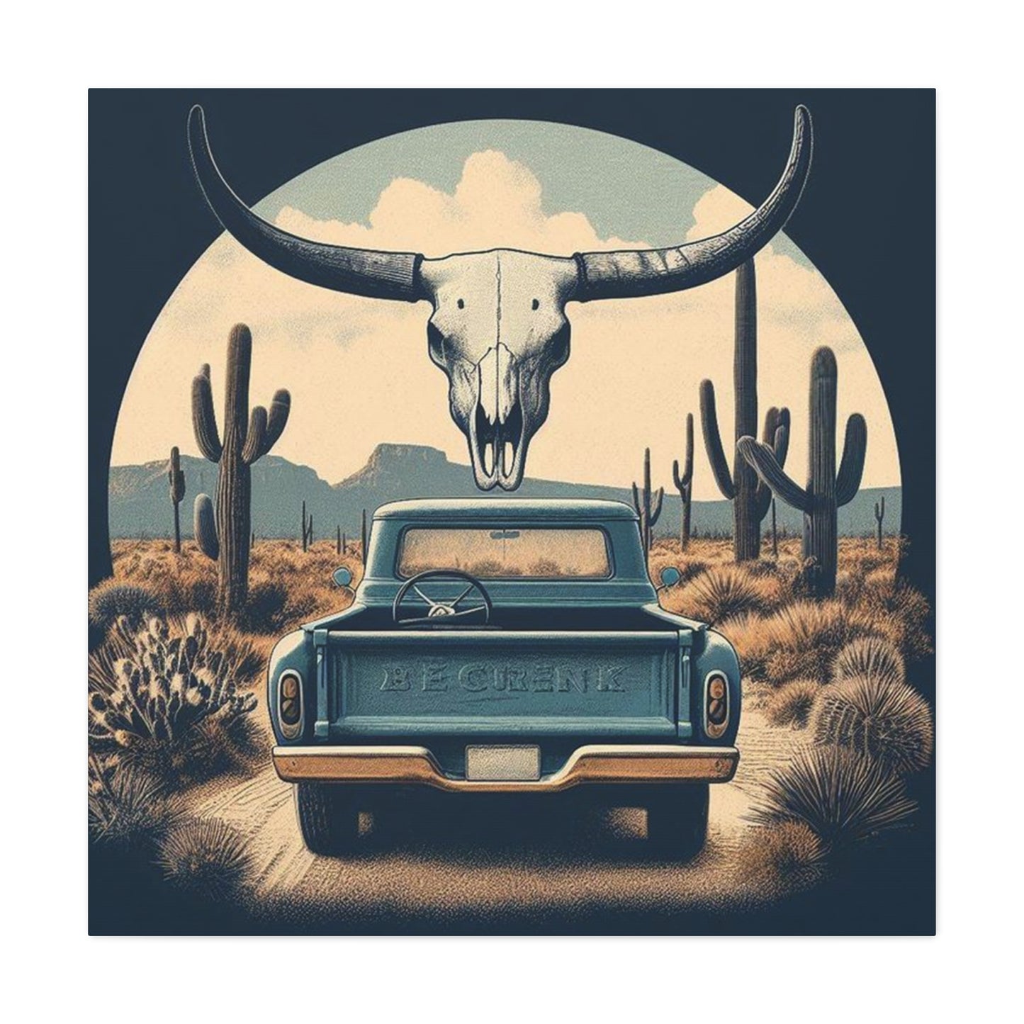 Desert Cactus Wild Poster Wall Art & Canvas Prints